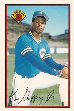 Ken Griffey, Jr. 1989 Bowman Baseball #220 (Tiffany)