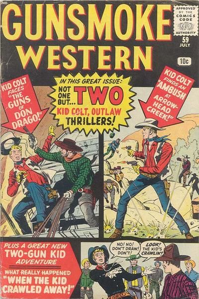 Gunsmoke Western #59 Comic