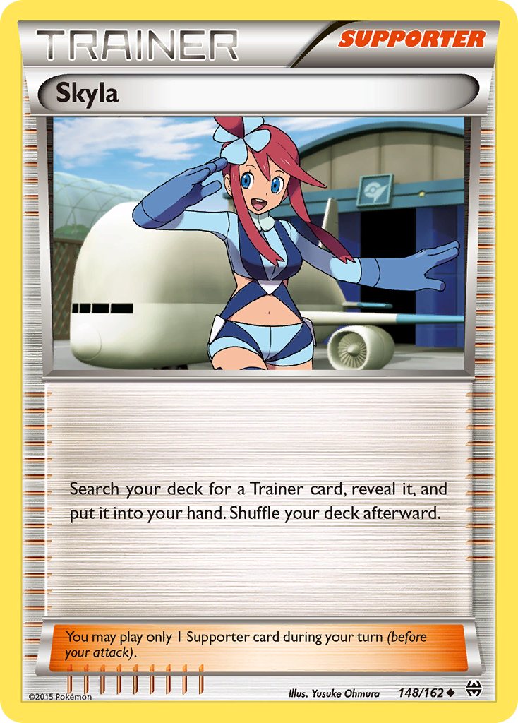 Skyla (Trainer: Supporter) (148/162) - BREAKthrough Pokémon Card