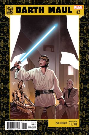 Star Wars: Darth Maul #2 (Renaud Star Wars 40th Anniv Variant)