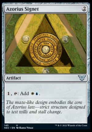 Azorius Signet (Kamigawa Neon Dynasty Commander Decks)