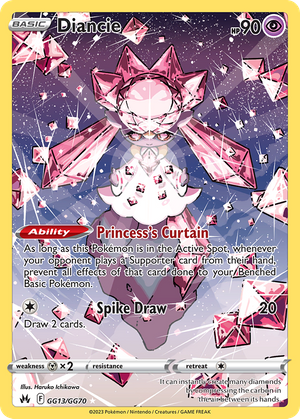 Diancie (GG13) - Crown Zenith Galarian Gallery