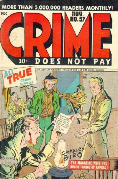Crime Does Not Pay #57 Comic