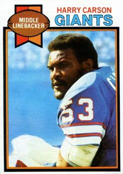 Harry Carson 1979 Topps #515 Sports Card