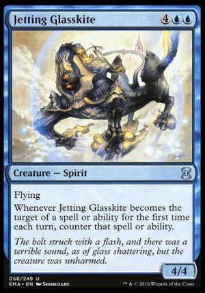 Jetting Glasskite (Eternal Masters)