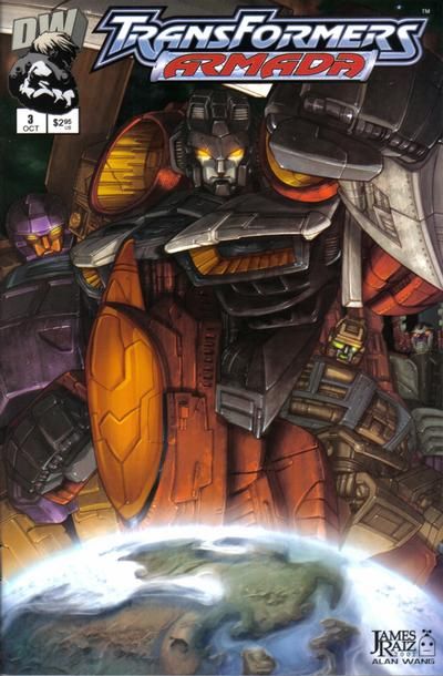 Transformers Armada #3 Comic