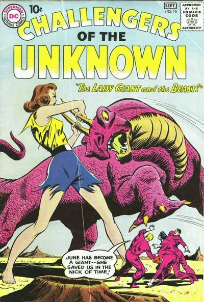 Challengers of the Unknown #15 Comic