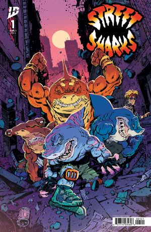 Street Sharks #1 (Variant B Corona)