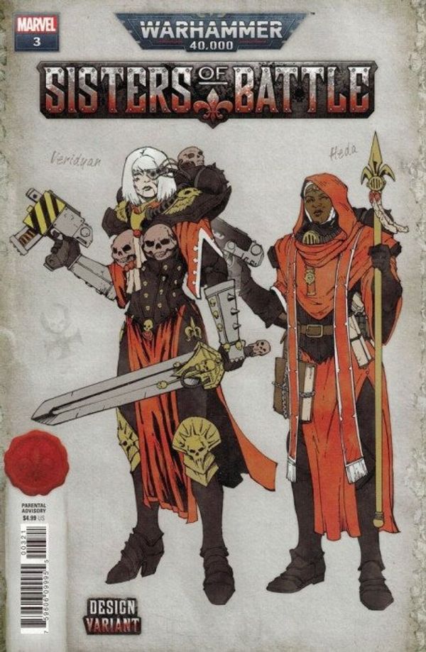 Warhammer 40,000: Sisters of Battle #3 (Salazar Design Variant)