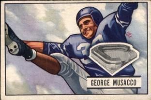 George Musacco 1951 Bowman #7 Sports Card