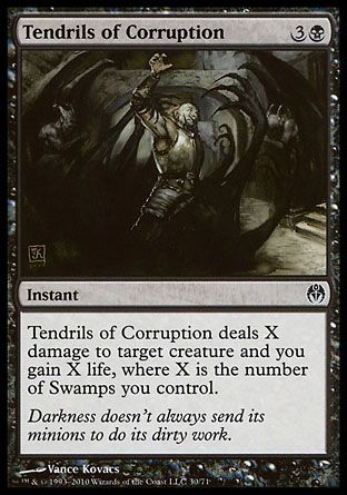 Tendrils of Corruption (Phyrexia vs. The Coalition) Trading Card