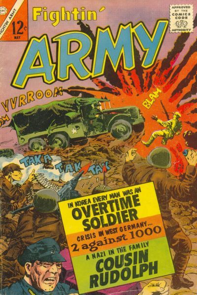 Fightin' Army #52 Comic