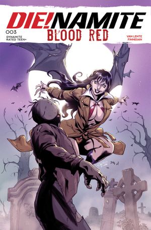 Die!namite Blood Red #3 (Cvr C Emilio Pilliu Variant)