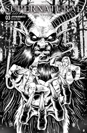 Supernatural #3 (Cvr L Inc 1:7 Ken Haeser Line Art Foc Bonus