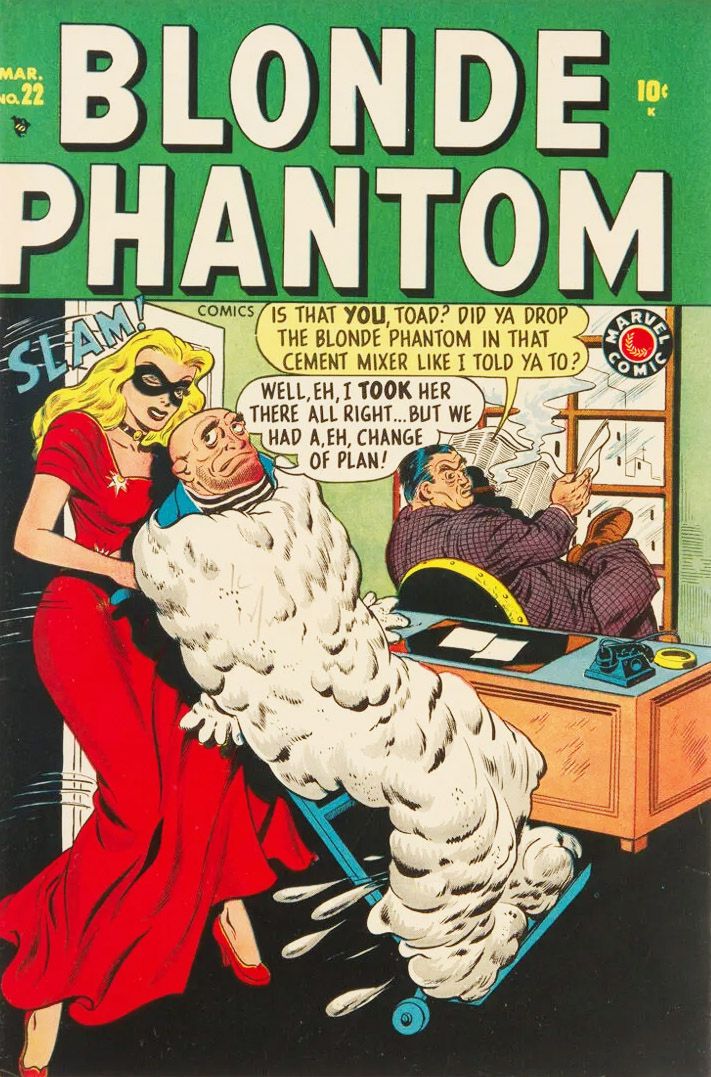 Blonde Phantom Comics #22 Comic