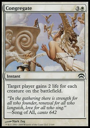 Congregate (Planechase decks) Trading Card