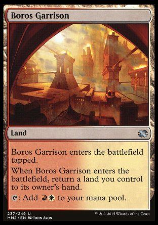 Boros Garrison (Modern Masters 2015) Trading Card