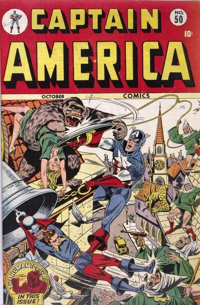 Captain America Comics #50 Comic