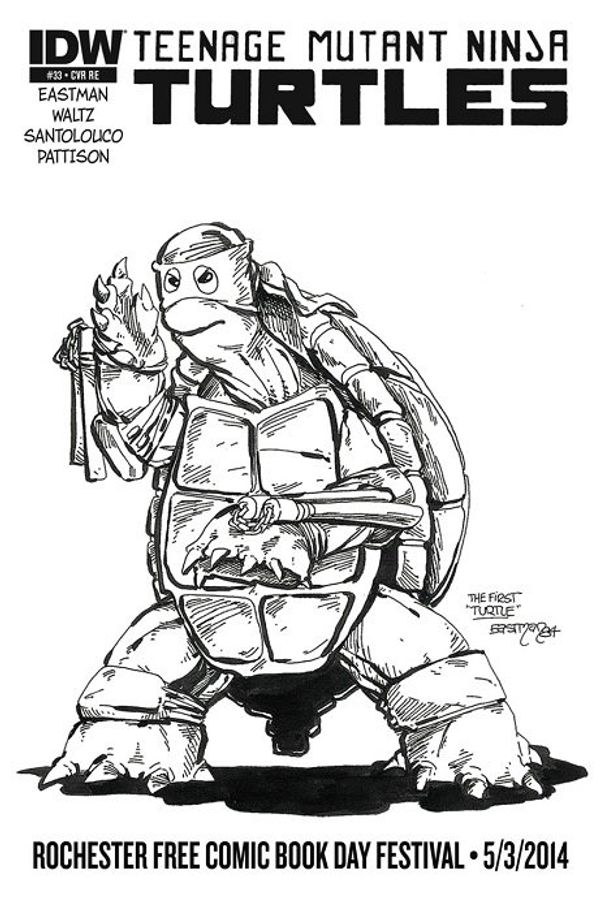 Teenage Mutant Ninja Turtles #33 (Retailer Incentive Sketch Cover)