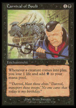 Carnival of Souls (Urza's Destiny) Trading Card