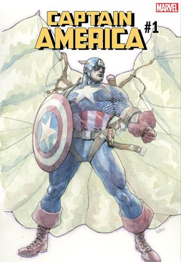 Captain America #1 (Yu Variant Cover)