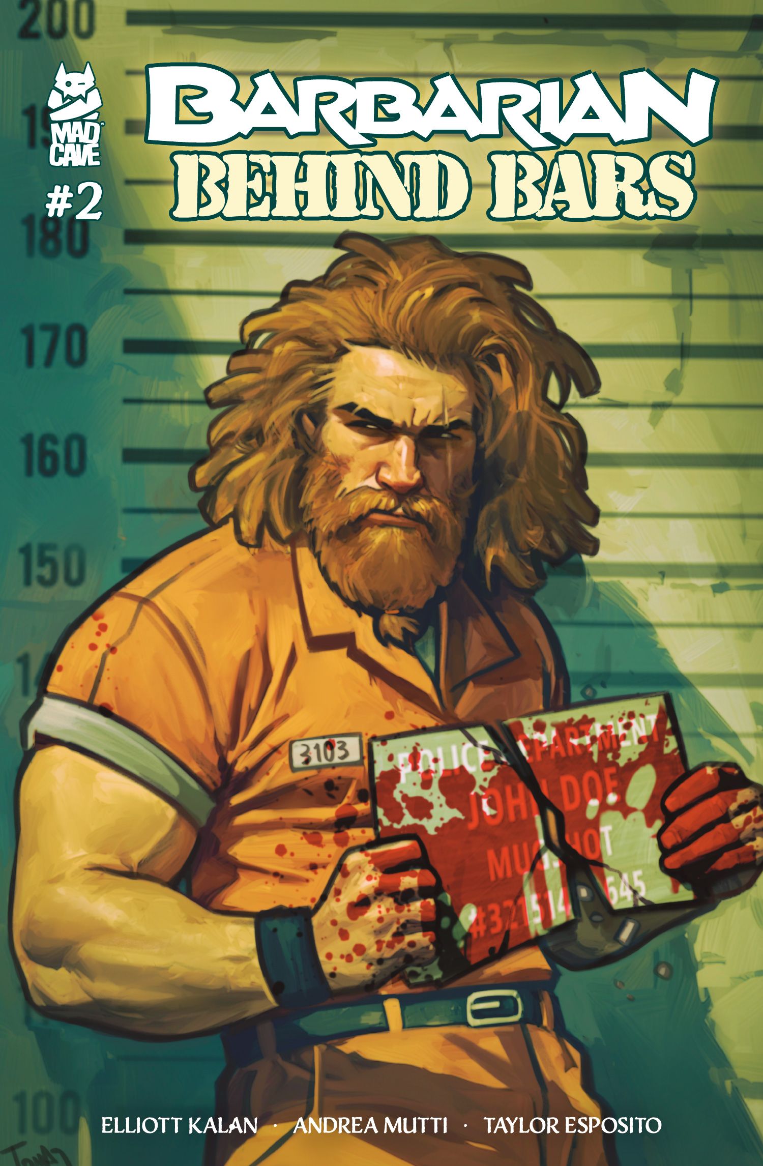 Barbarian Behind Bars #2 Comic