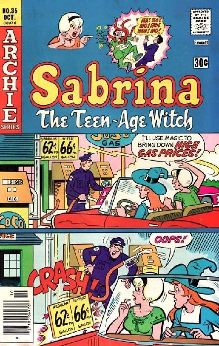 Sabrina, The Teen-Age Witch #35 Comic