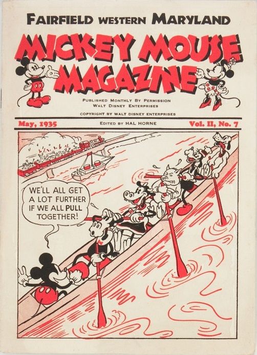 Mickey Mouse Magazine #v2#7 Comic