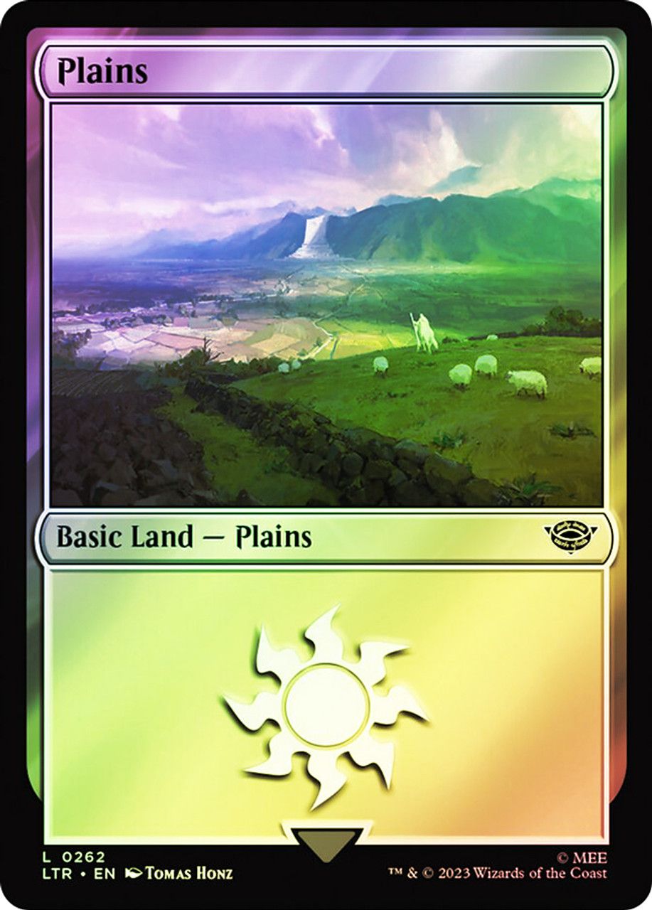 Plains (The Lord of the Rings - Foil) Trading Card