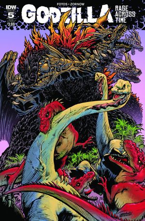 Godzilla Rage Across Time #5 (Subscription Variant)