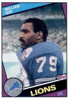 William Gay 1984 Topps #254 Sports Card