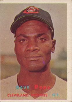Dave Pope 1957 Topps #249 Sports Card
