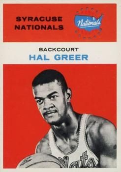 Hal Greer 1961 Fleer #16 Sports Card