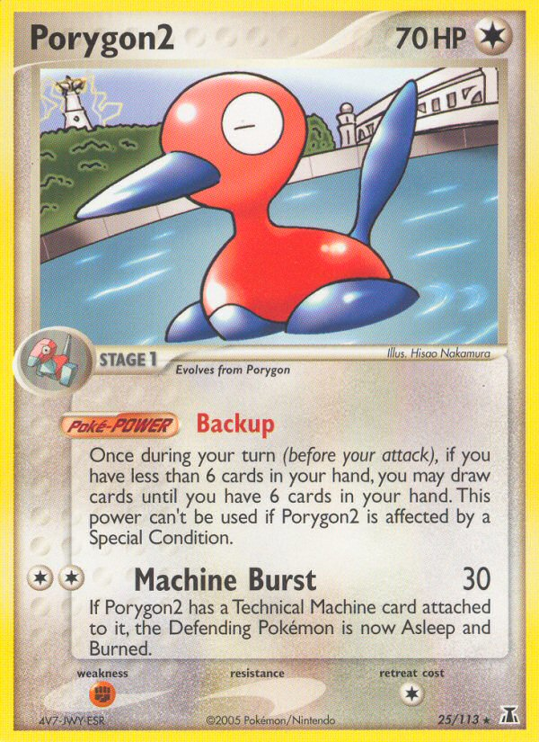 Porygon2 (25/113) - Delta Species Pokémon Card