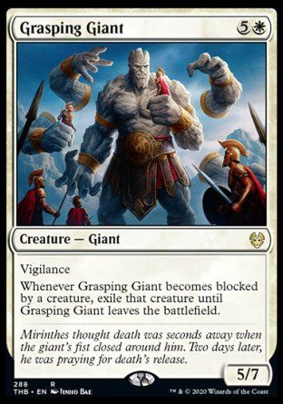 Grasping Giant (Theros Beyond Death) Trading Card