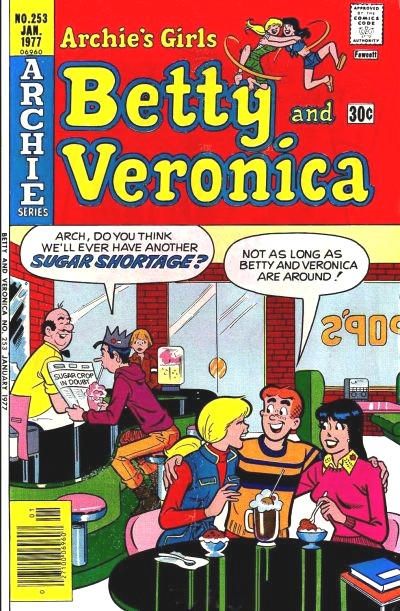 Archie's Girls Betty and Veronica #253 Comic