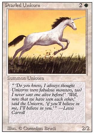 Pearled Unicorn (Revised Edition) Trading Card