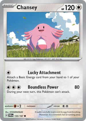 Chansey (133/167) - Twilight Masquerade