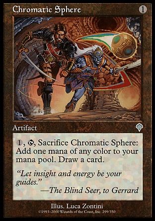 Chromatic Sphere (Invasion) Trading Card