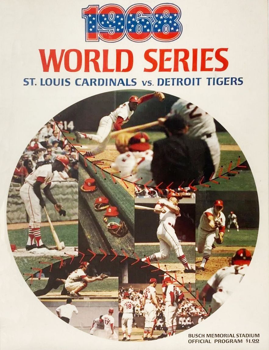1968 World Series Program #nn Magazine