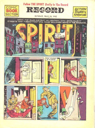 Spirit Section #5/24/1942 Comic