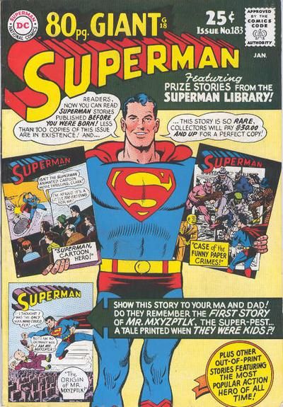 Superman #183 Comic