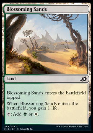 Blossoming Sands (Ikoria Lair of Behemoths) Trading Card