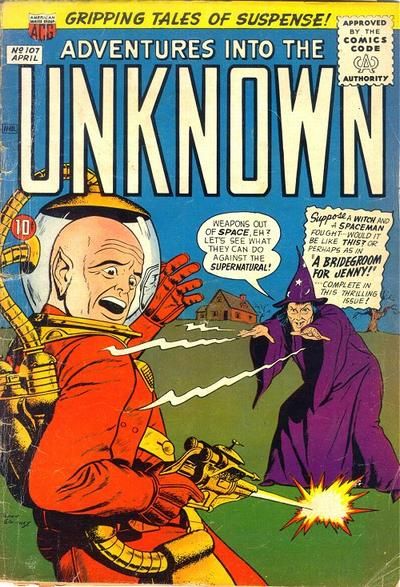 Adventures into the Unknown #107 Comic