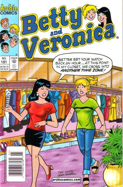 Betty and Veronica #191 Comic
