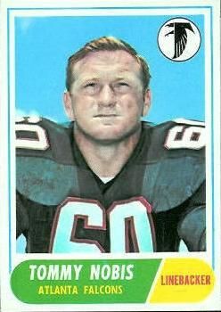Tommy Nobis 1968 Topps #151 Sports Card