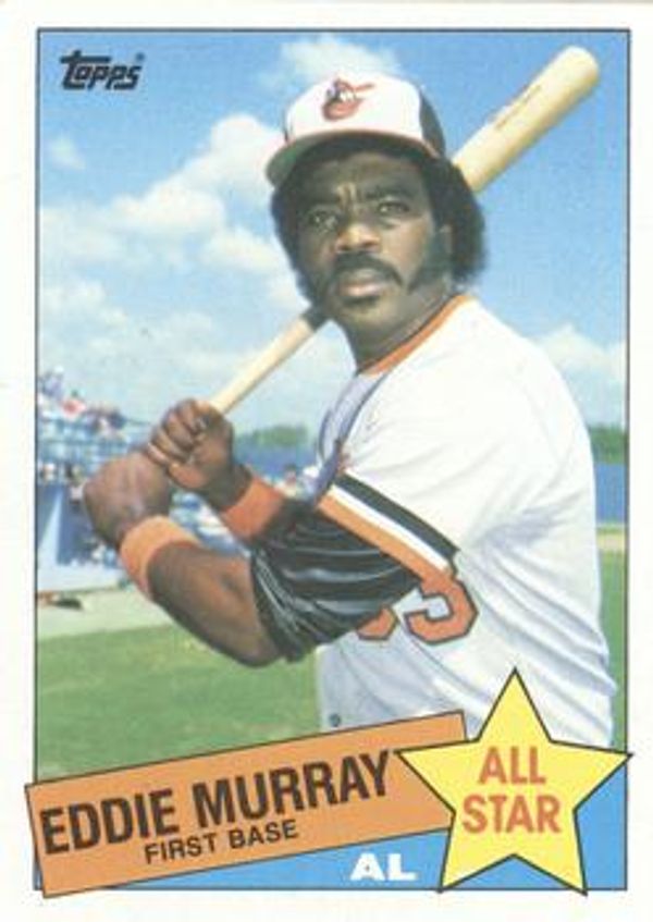 Eddie Murray Superstar Baltimore Orioles Vintage Original Poster