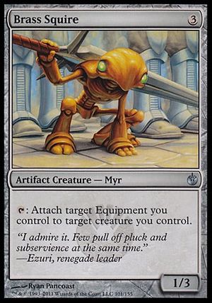 Brass Squire (Mirrodin Besieged)