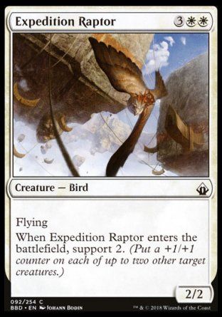 Expedition Raptor (Battlebond) Trading Card