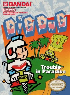 Dig Dug II: Trouble in Paradise Video Game